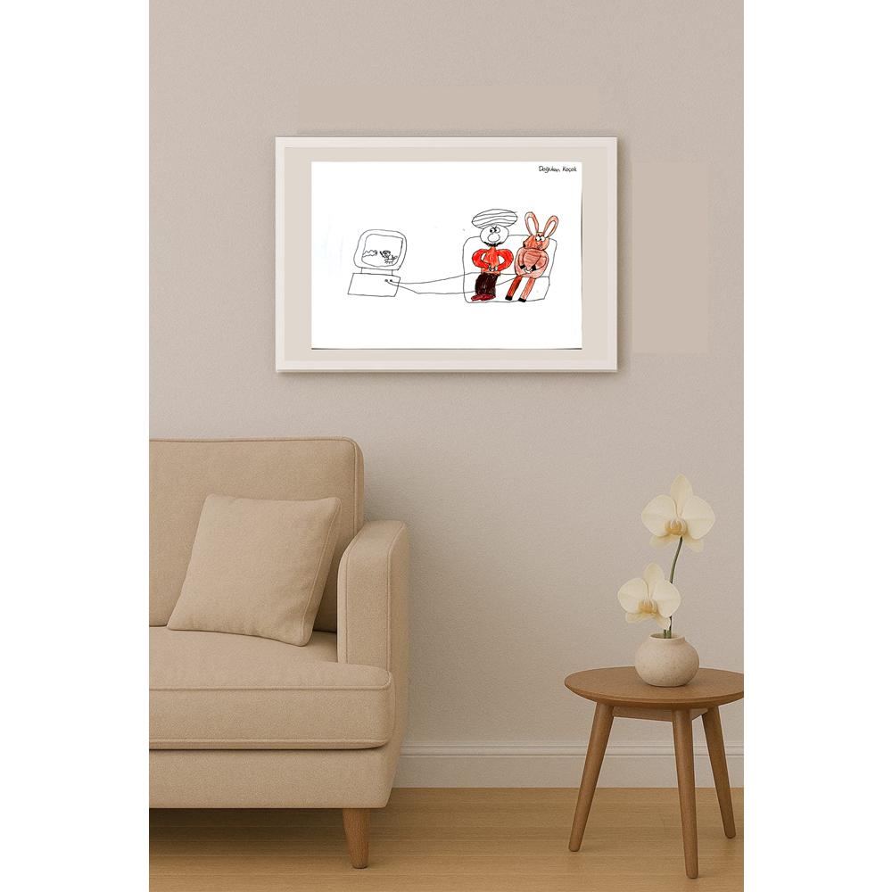 Doğukan Koçak 35x25cm Orijinal Karikatür BOD01301