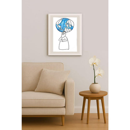 İpek Nisan Ergün 29x21cm Orijinal Karikatür BOD01311