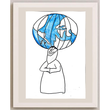 İpek Nisan Ergün 29x21cm Orijinal Karikatür BOD01311