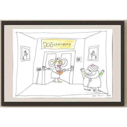 Ege Özyuvacı 29x21cm Orijinal Karikatür BOD01318