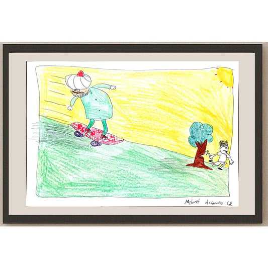 Mehmet Arıkonmaz 29x21cm Orijinal Karikatür BOD01319
