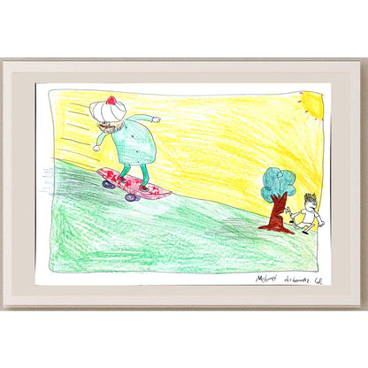 Mehmet Arıkonmaz 29x21cm Orijinal Karikatür BOD01319