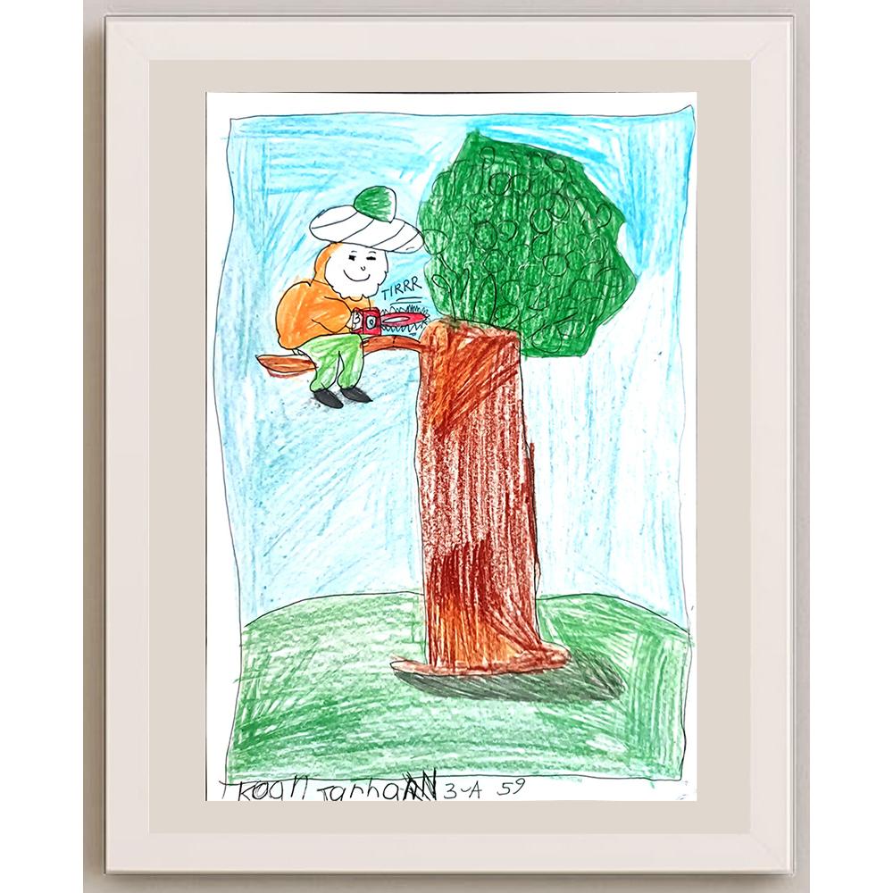 Kaan Tarhan 29x21cm Orijinal Karikatür BOD01320