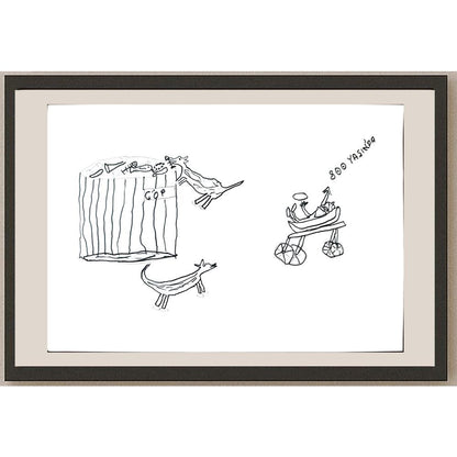 Hamza Yılmaz 29x21cm Orijinal Karikatür BOD01333