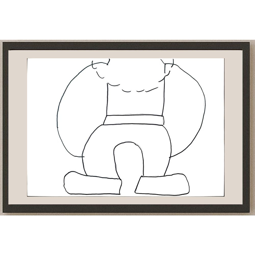 Goncagül Özbek 29x21cm Orijinal Karikatür BOD01334
