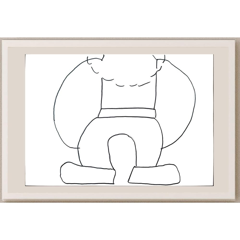 Goncagül Özbek 29x21cm Orijinal Karikatür BOD01334