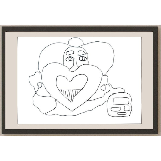 Goncagül Özbek 29x21cm Orijinal Karikatür BOD01336