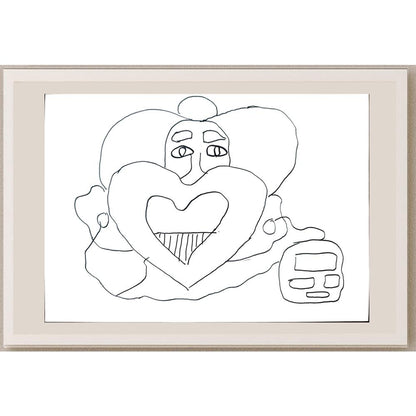 Goncagül Özbek 29x21cm Orijinal Karikatür BOD01336