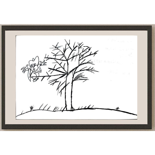 Kenan Kaykaç 29x21cm Orijinal Karikatür BOD01340