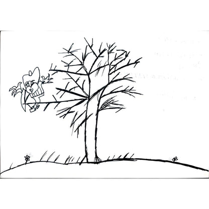 Kenan Kaykaç 29x21cm Orijinal Karikatür BOD01340