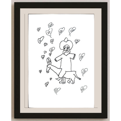 Ozan Demir 29x21cm Orijinal Karikatür BOD01351