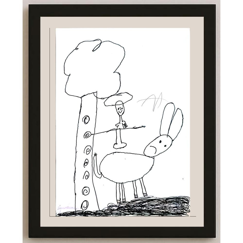 Ayça Su 29x21cm Orijinal Karikatür BOD01352
