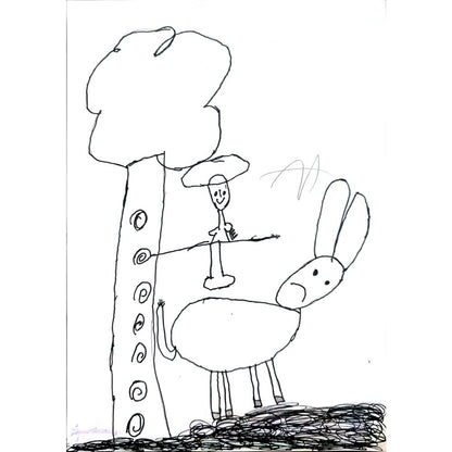 Ayça Su 29x21cm Orijinal Karikatür BOD01352