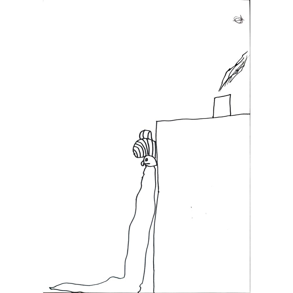 Artun Tanrıverdi 29x21cm Orijinal Karikatür BOD01361