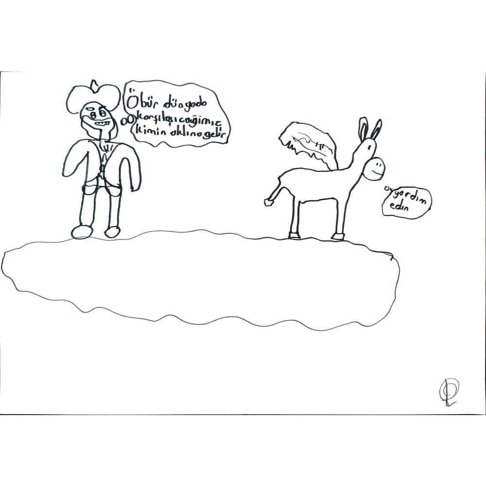 Artun Tanrıverdi 29x21cm Orijinal Karikatür BOD01362