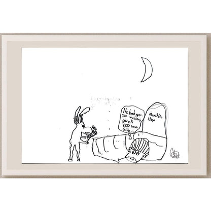 Artun Tanrıverdi 29x21cm Orijinal Karikatür BOD01363