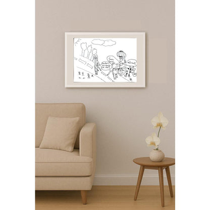 Ata Alp Gündoğdu 29x21cm Orijinal Karikatür BOD01365