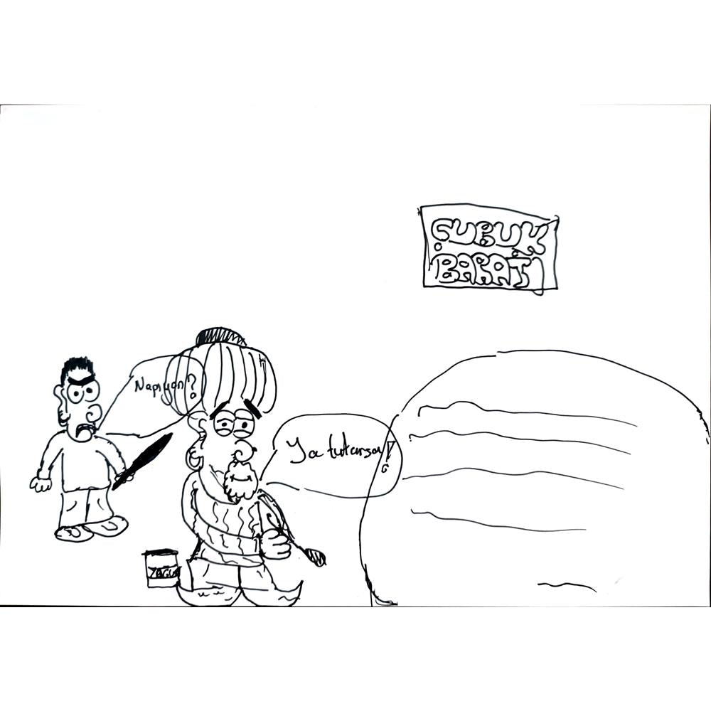 Ayça Su 29x21cm Orijinal Karikatür BOD01372