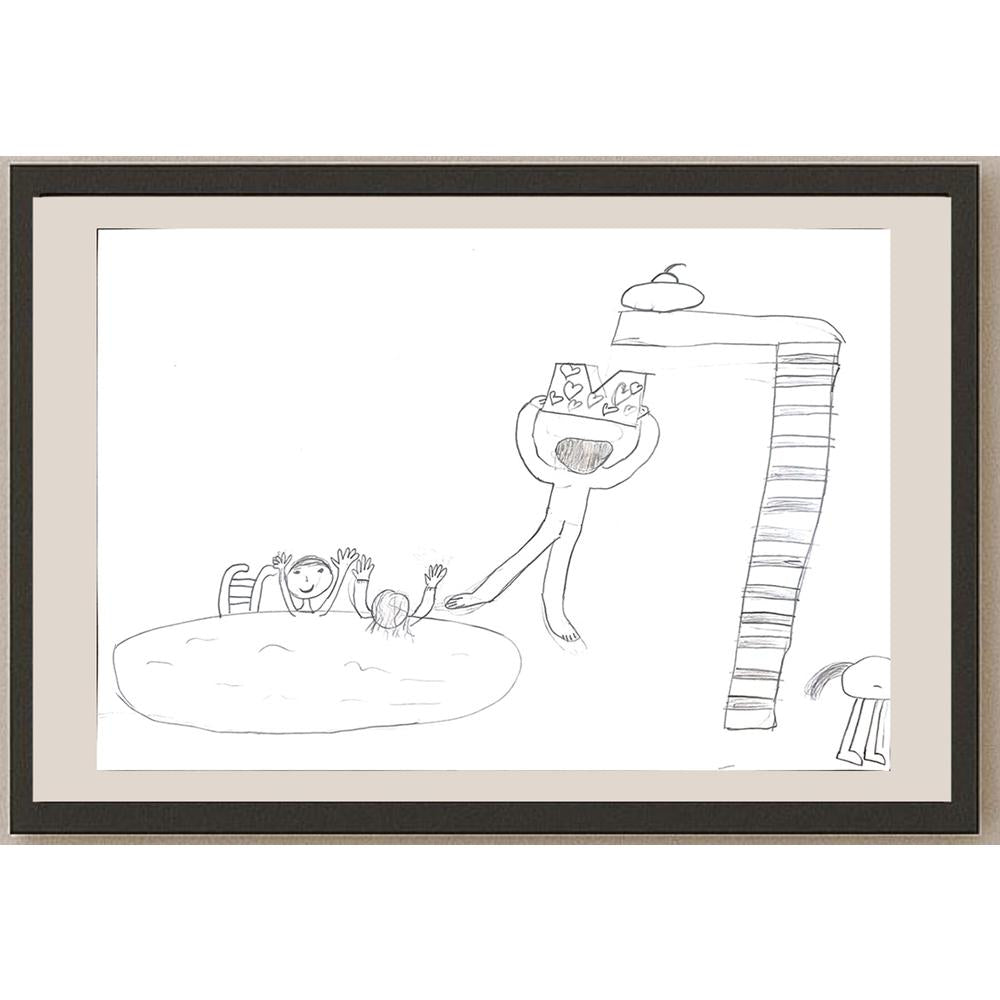 İdil Abanoz 29x21cm Orijinal Karikatür BOD01378