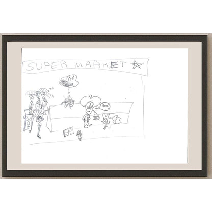 Defne Karamustafaoğulları 29x21cm Orijinal Karikatür BOD01379