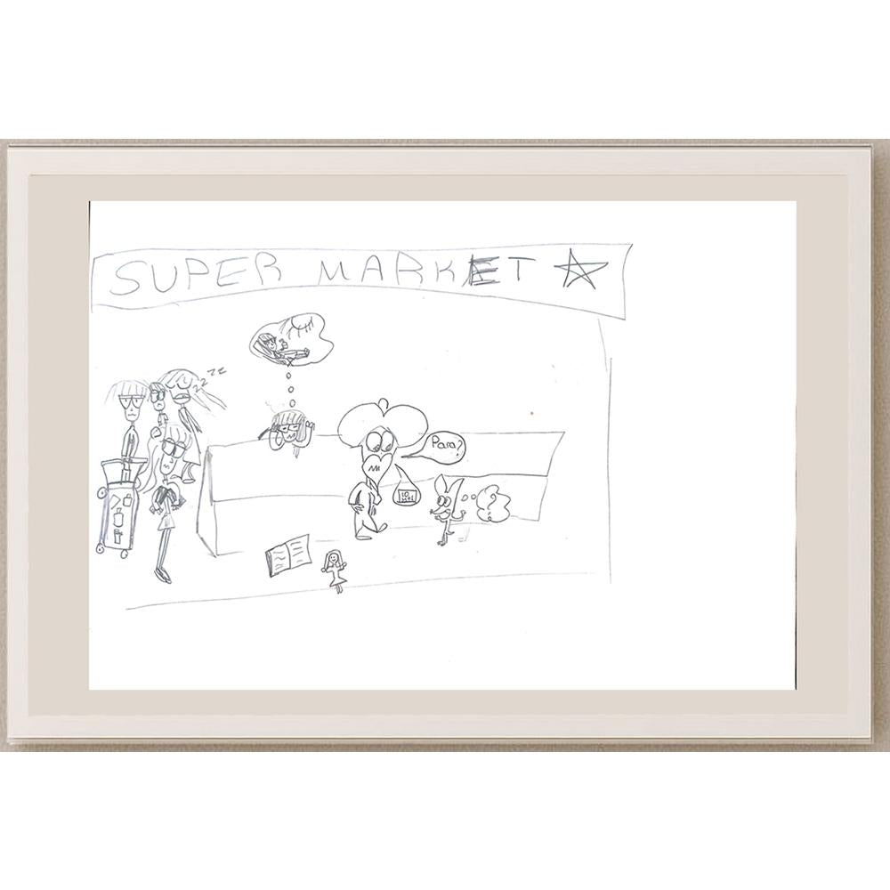 Defne Karamustafaoğulları 29x21cm Orijinal Karikatür BOD01379