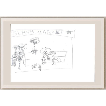 Defne Karamustafaoğulları 29x21cm Orijinal Karikatür BOD01379