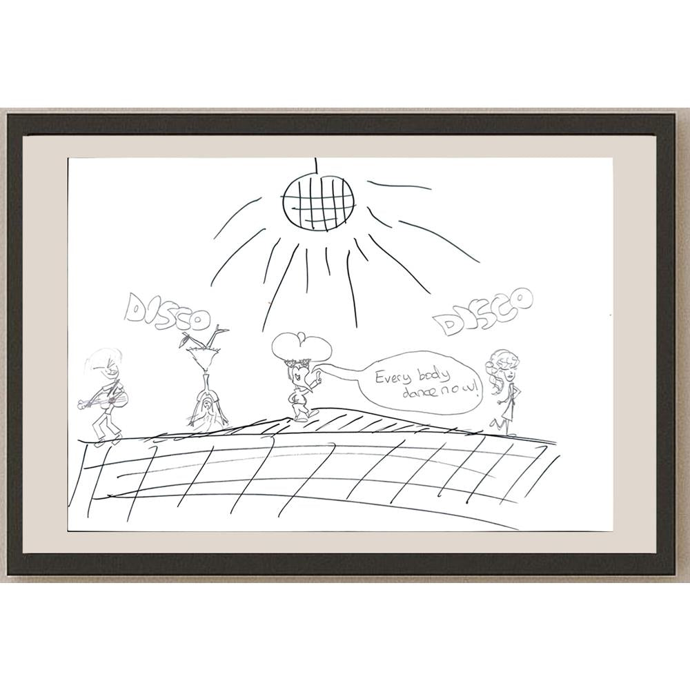 Defne Karamustafaoğulları 29x21cm Orijinal Karikatür BOD01380