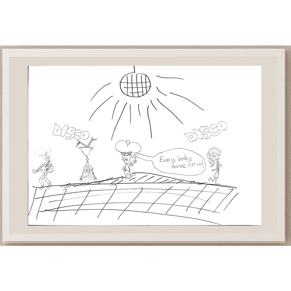 Defne Karamustafaoğulları 29x21cm Orijinal Karikatür BOD01380