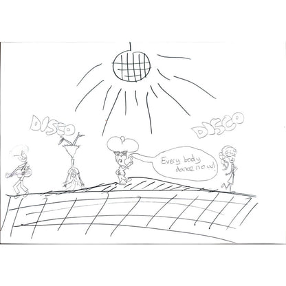 Defne Karamustafaoğulları 29x21cm Orijinal Karikatür BOD01380
