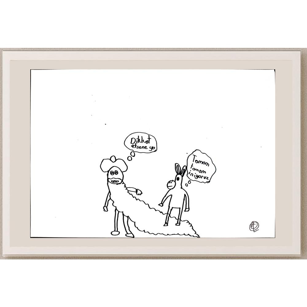 Artun Tanrıverdi 29x21cm Orijinal Karikatür BOD01381