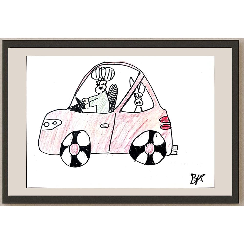 Batuhan Bezcioğlu 29x21cm Orijinal Karikatür BOD01384