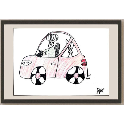 Batuhan Bezcioğlu 29x21cm Orijinal Karikatür BOD01384