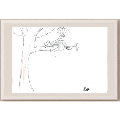 Batuhan Bezcioğlu 29x21cm Orijinal Karikatür BOD01385
