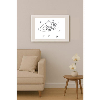 Batuhan Bezcioğlu 29x21cm Orijinal Karikatür BOD01386