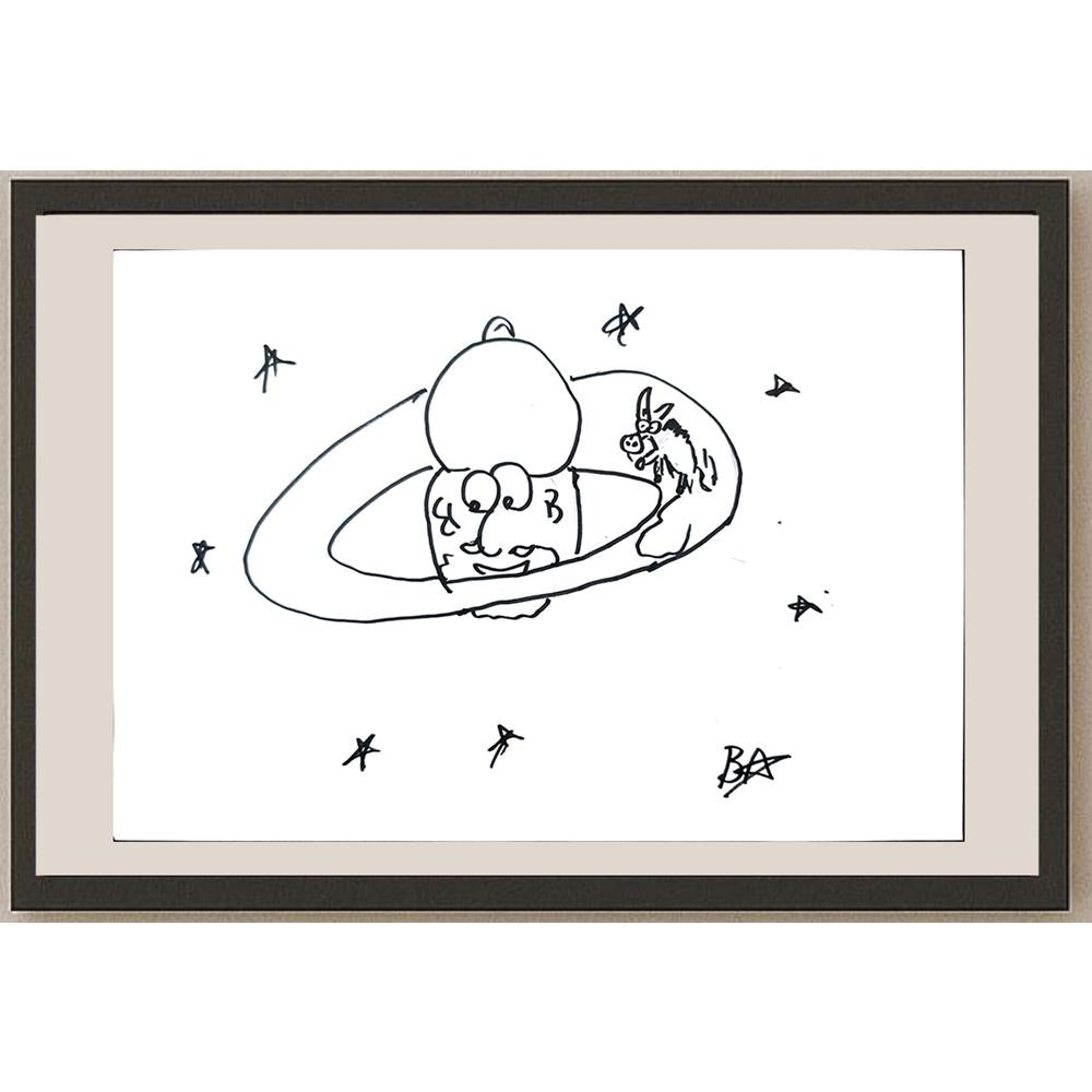 Batuhan Bezcioğlu 29x21cm Orijinal Karikatür BOD01386