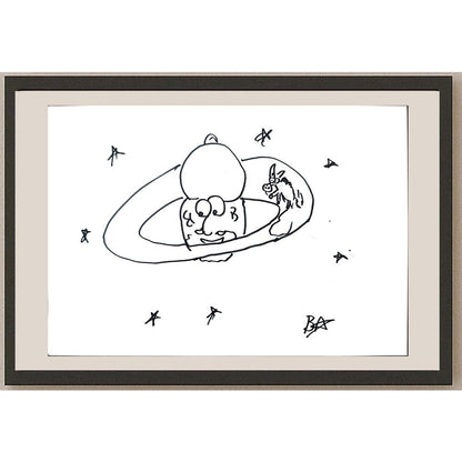 Batuhan Bezcioğlu 29x21cm Orijinal Karikatür BOD01386