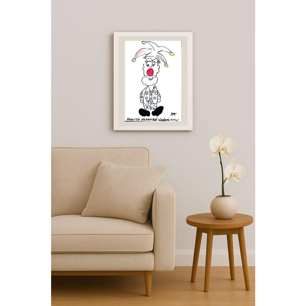 Batuhan Bezcioğlu 29x21cm Orijinal Karikatür BOD01387