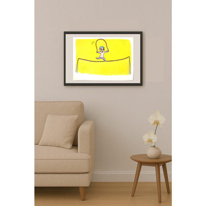 Wang Xile 29x21cm Orijinal Karikatür BOD01396