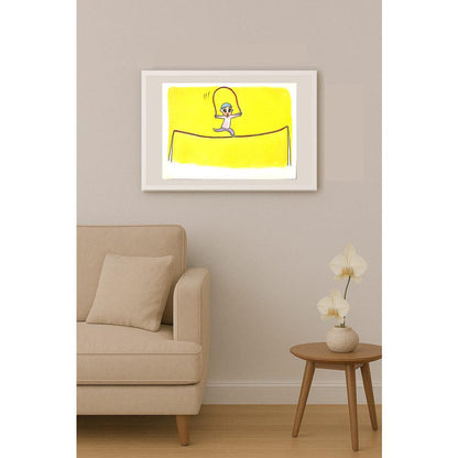 Wang Xile 29x21cm Orijinal Karikatür BOD01396