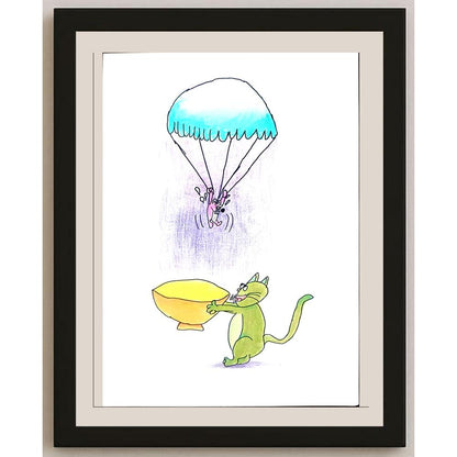 Hao Kai 29x21cm Orijinal Karikatür BOD01399
