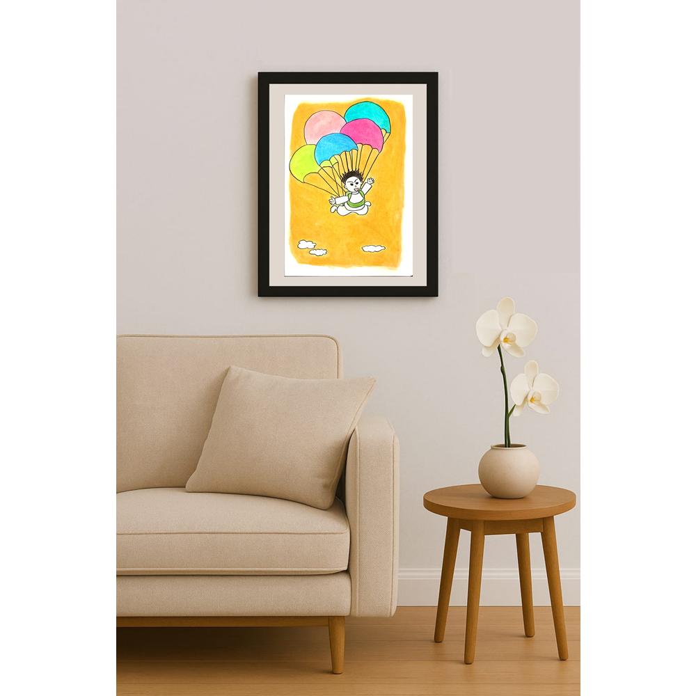 An Xin 29x21cm Orijinal Karikatür BOD01400