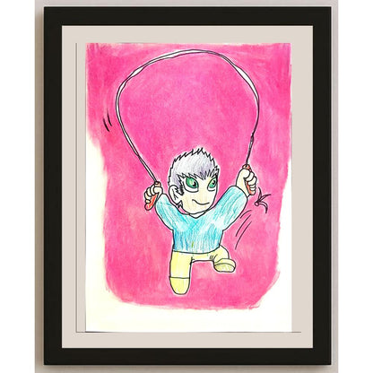 Sun Chengyuan 29x21cm Orijinal Karikatür BOD01422