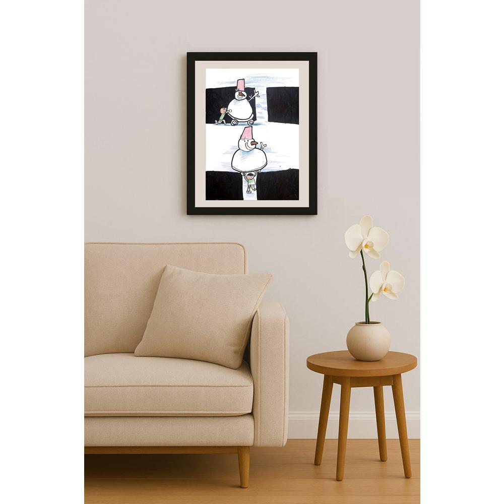 Zhang He 29x21cm Orijinal Karikatür BOD01425