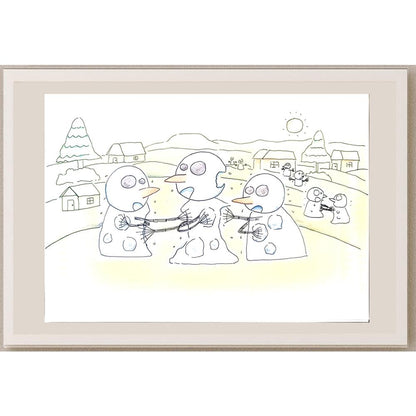 Ko Lok 29x21cm Orijinal Karikatür BOD01433