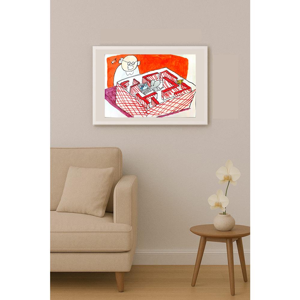 Yavuz Dora Çetin 43x30cm Orijinal Karikatür BOD01438
