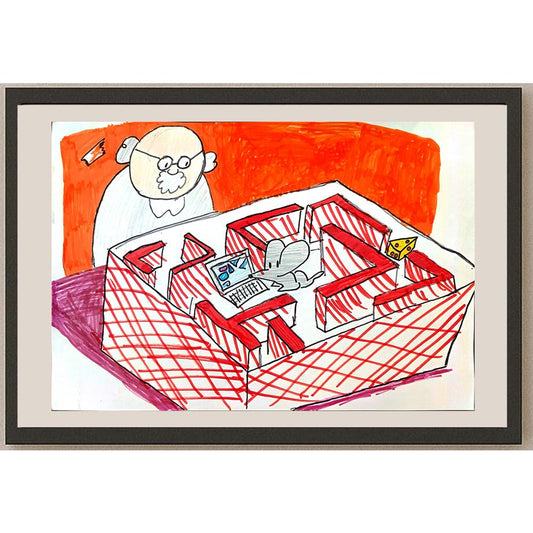 Yavuz Dora Çetin 43x30cm Orijinal Karikatür BOD01438