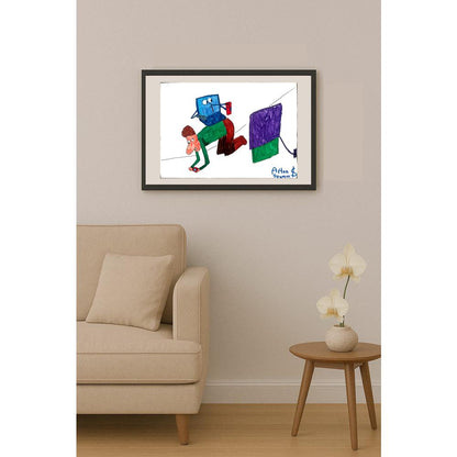 Artun Özyazıcı 43x30cm Orijinal Karikatür BOD01453