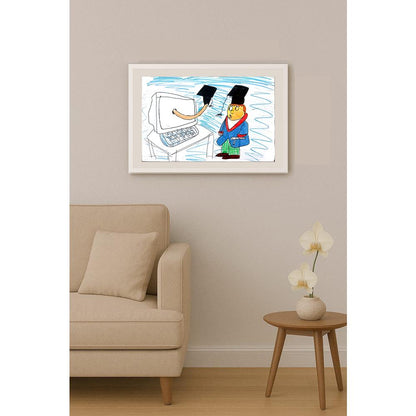 Yavuz Dora 43x30cm Orijinal Karikatür BOD01454