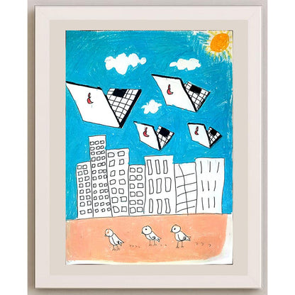 Eylül Eyüboğlu 43x30cm Orijinal Karikatür BOD01455