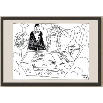 Göktuğ Karaca 43x30cm Orijinal Karikatür BOD01500